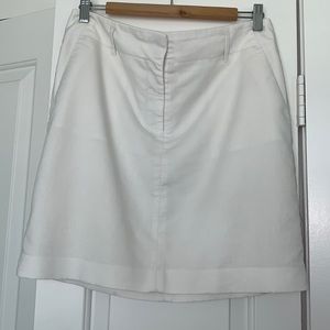 Ann Taylor white pencil skirt
